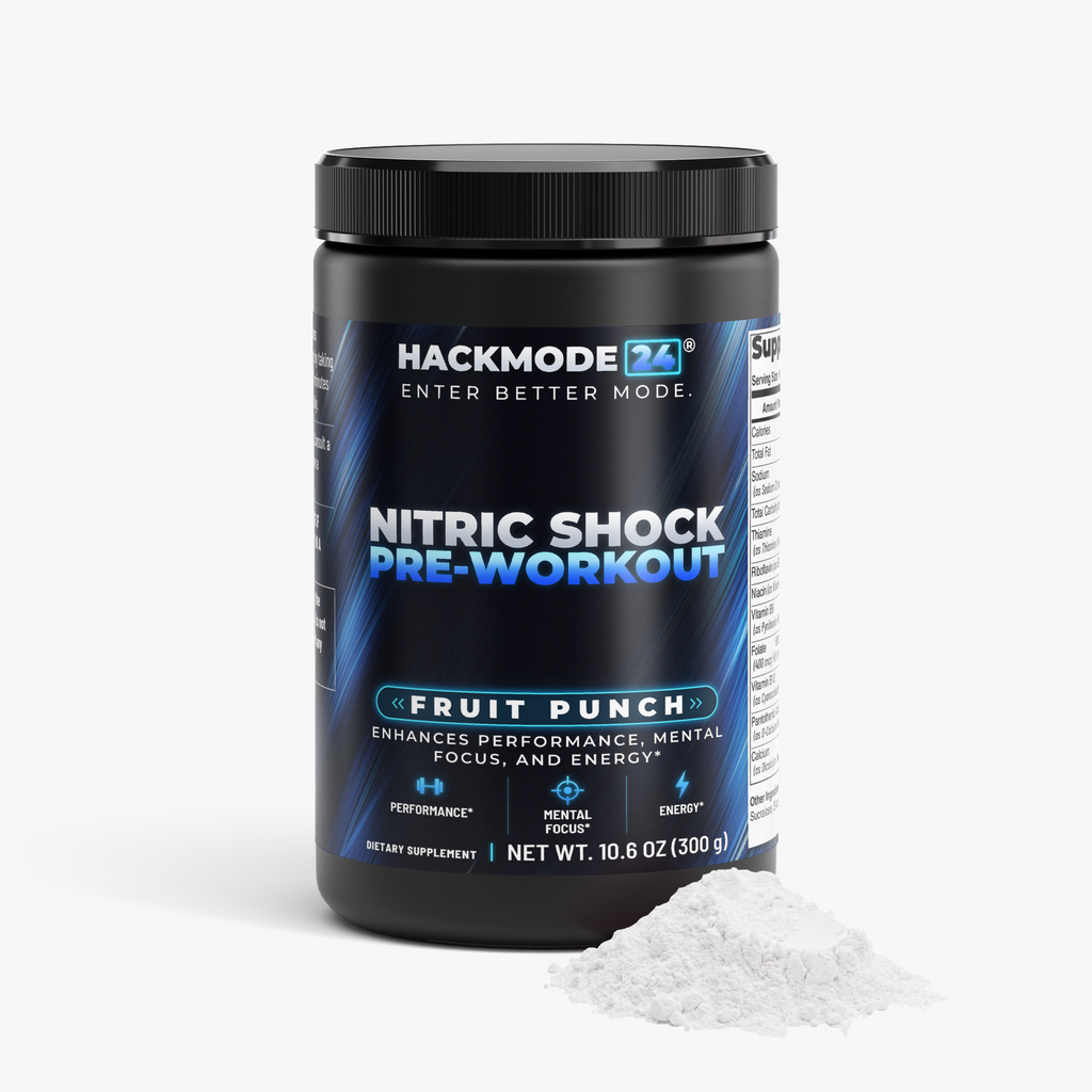 Nitric Shock Pre-Workout Powder (Fruit Punch)