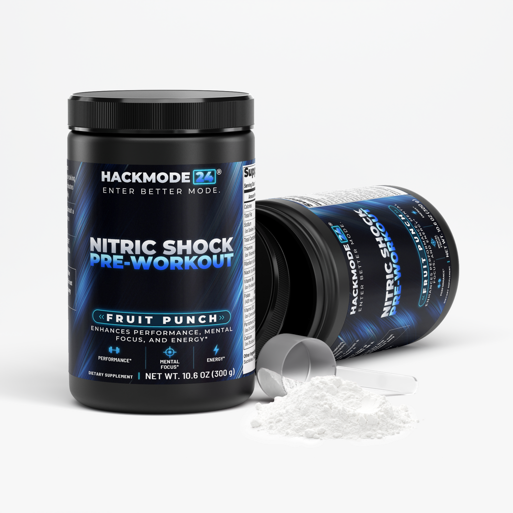 Nitric Shock Pre-Workout Powder (Fruit Punch)