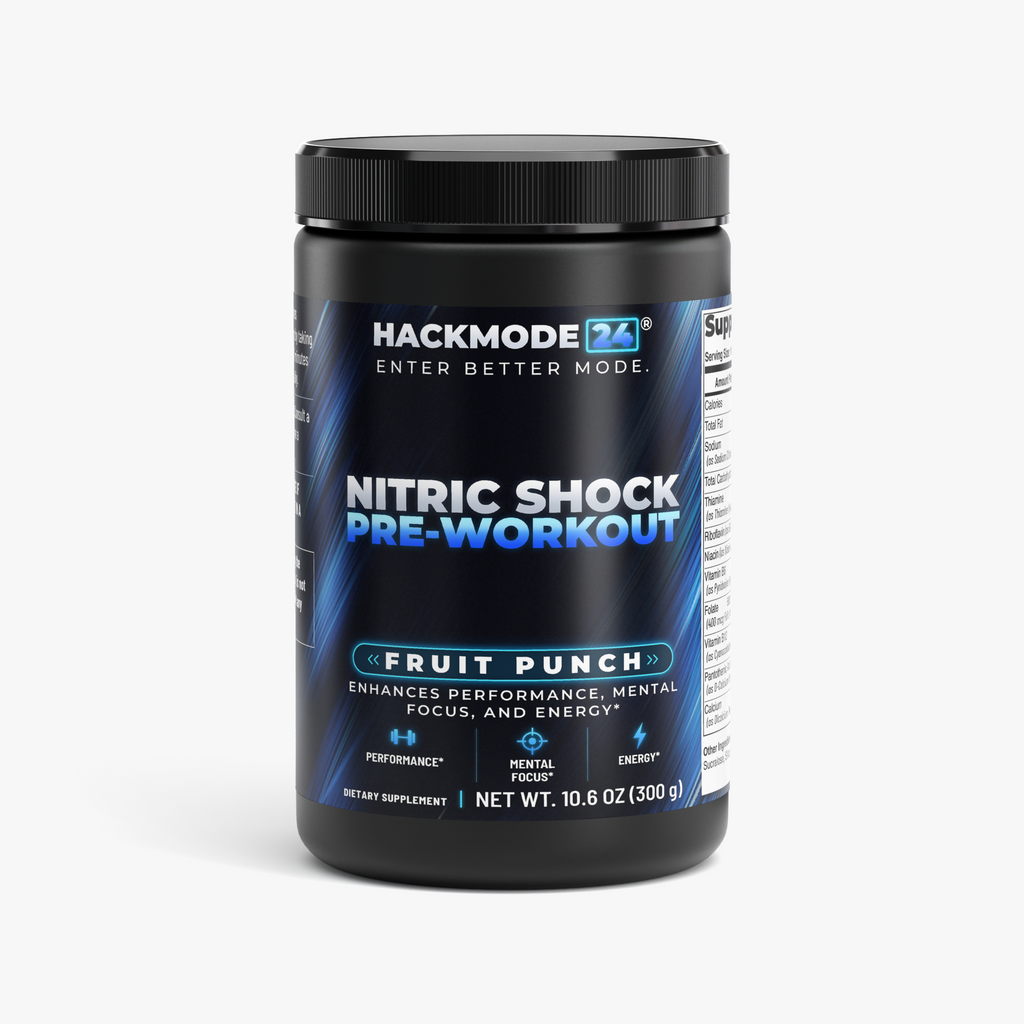 Nitric Shock Pre-Workout Powder (Fruit Punch)