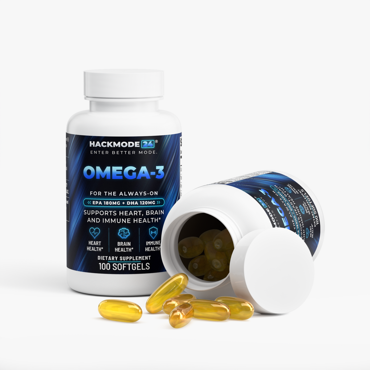 Omega-3 EPA 180mg + DHA 120mg
