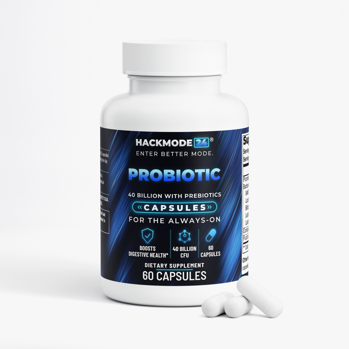 Probiotic 40 Billion with Prebiotics